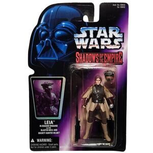 Star Wars Leia In Disguise Shadows Of The Empire Action Figure 1996 New Sealed